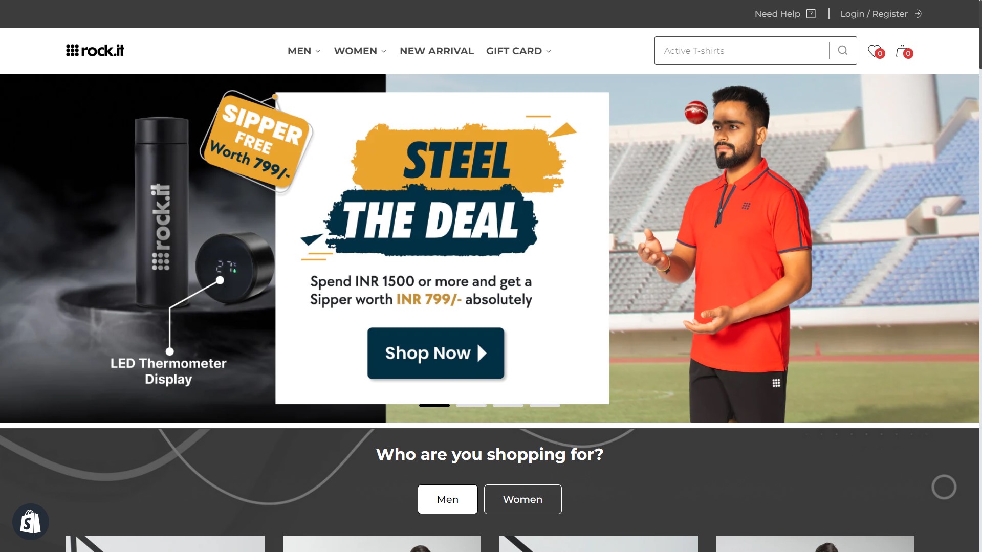 Athlete Wear E-Commerce Store